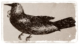 Drawing after an illustration found in an early manuscript