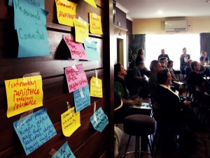 Community environmental group workshop, Raglan, May 2014