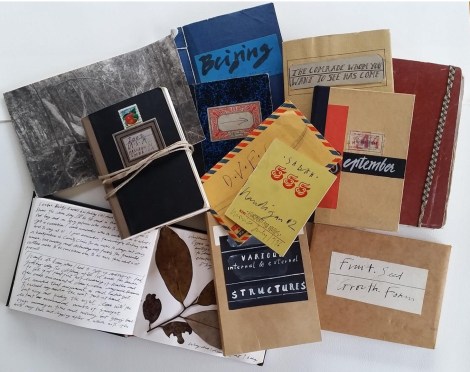 Various diaries and artist's books 1996-2005